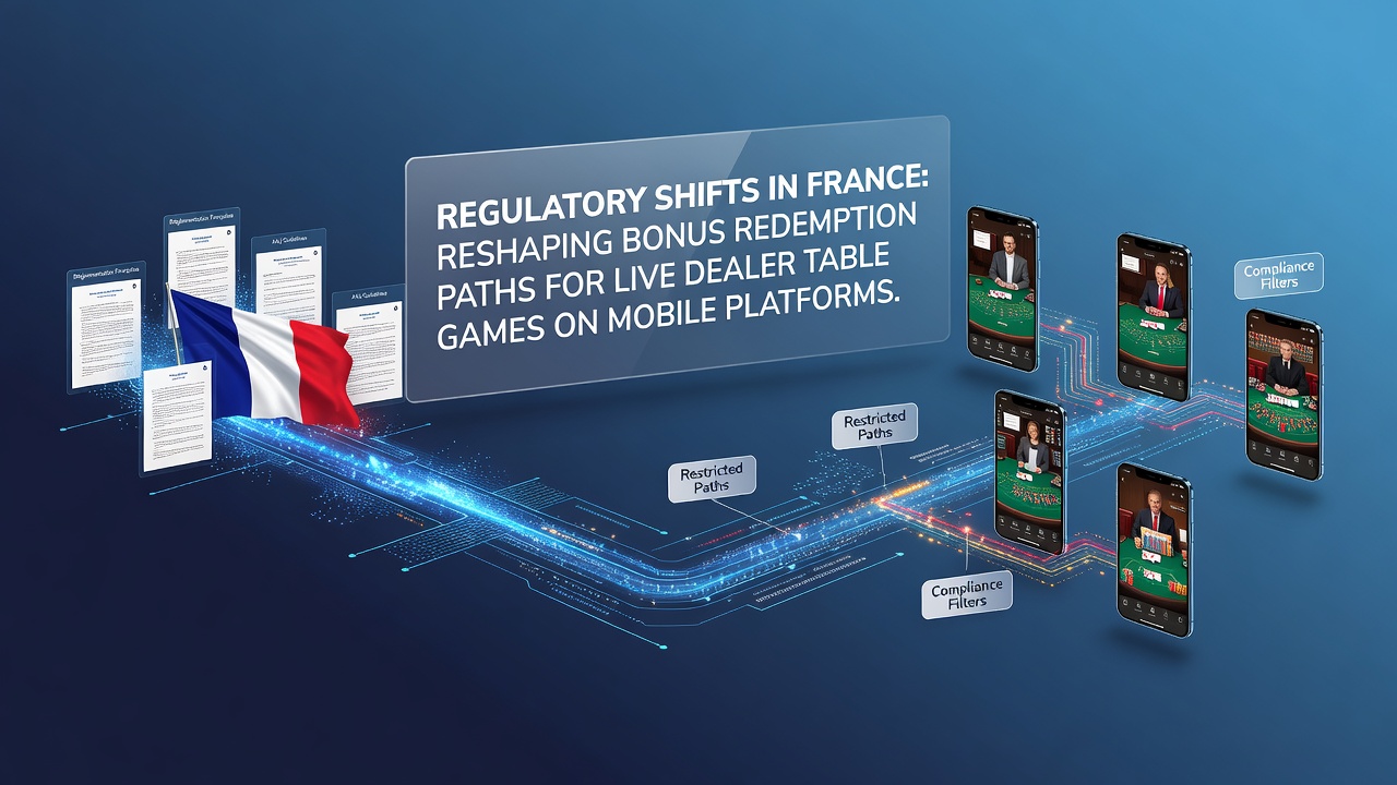 How Regulatory Shifts in France Reshape Bonus Redemption Paths for Live Dealer Table Games on Mobile Platforms